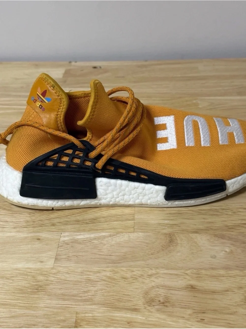 Adidas x Pharrell NMD R1 Human Race Tangerine